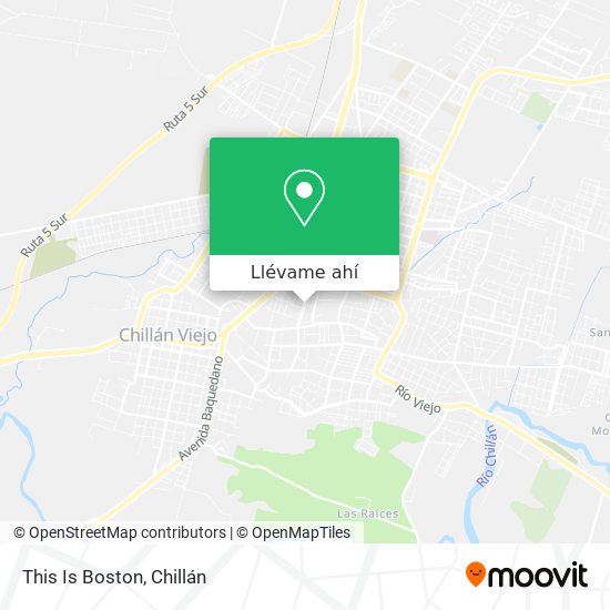 Mapa de This Is Boston