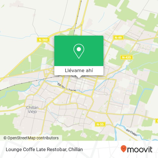 Mapa de Lounge Coffe Late Restobar