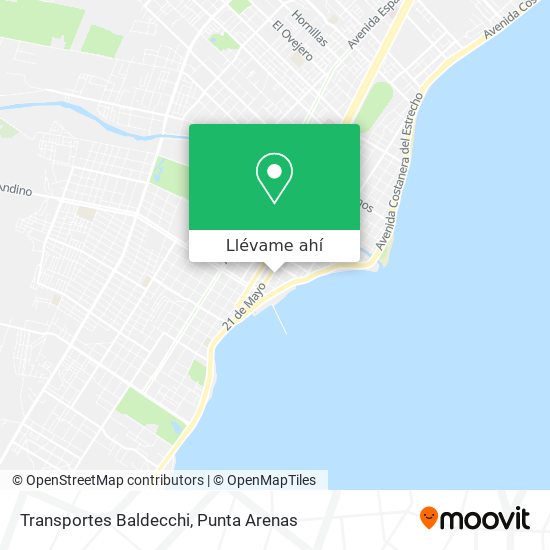 Mapa de Transportes Baldecchi