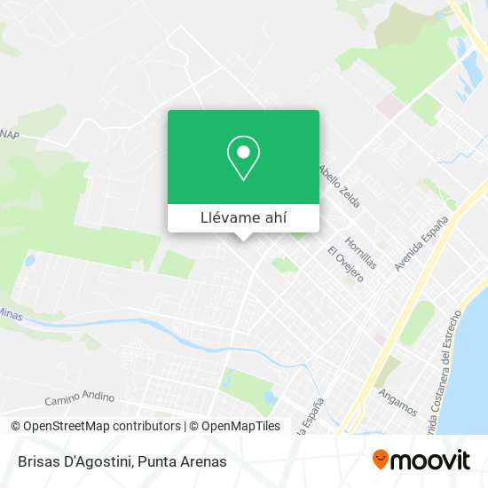 Mapa de Brisas D'Agostini