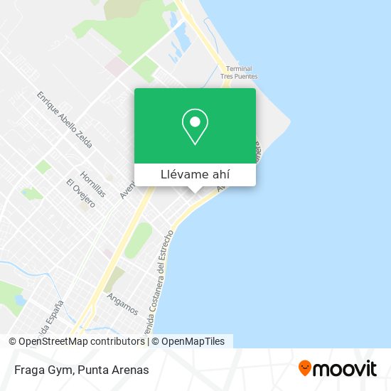 Mapa de Fraga Gym