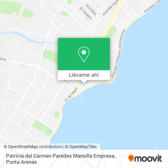 Mapa de Patricia del Carmen Paredes Mansilla Empresa