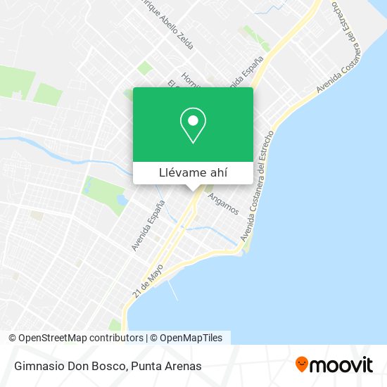 Mapa de Gimnasio Don Bosco