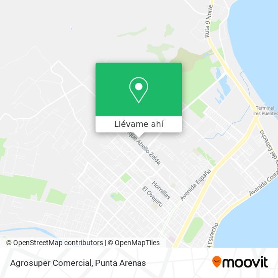 Mapa de Agrosuper Comercial