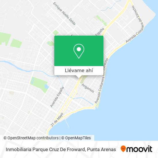 Mapa de Inmobiliaria Parque Cruz De Froward