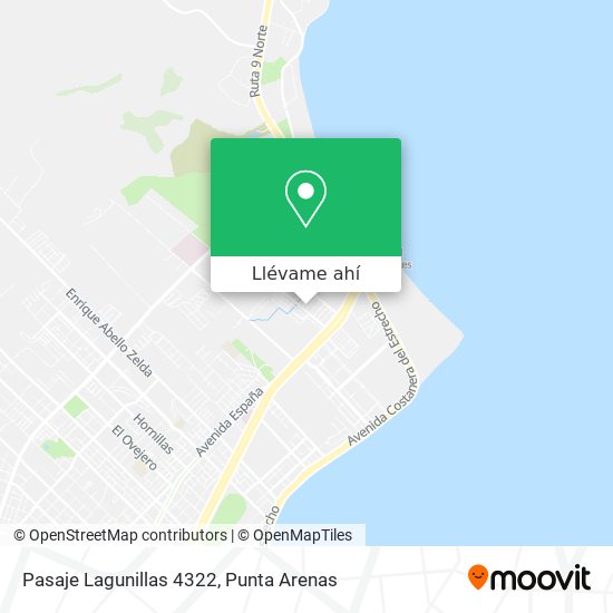 Mapa de Pasaje Lagunillas 4322