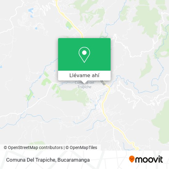 Mapa de Comuna Del Trapiche
