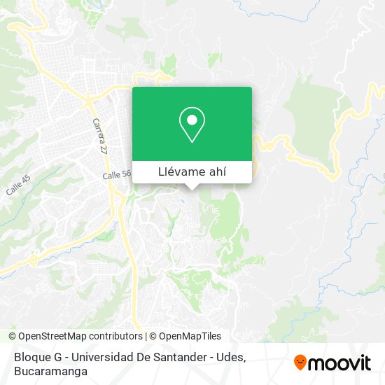 Mapa de Bloque G - Universidad De Santander - Udes
