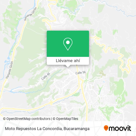 Mapa de Moto Repuestos La Concordia