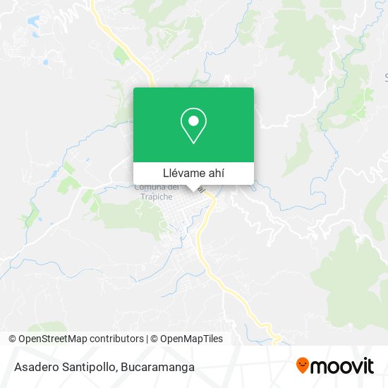 Mapa de Asadero Santipollo