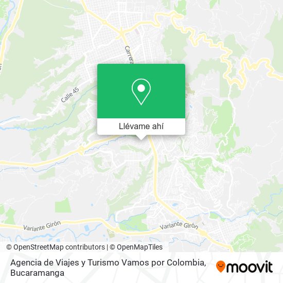 Mapa de Agencia de Viajes y Turismo Vamos por Colombia