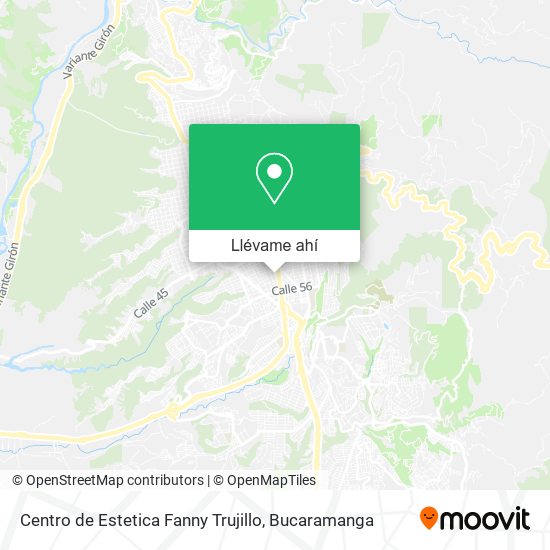 Mapa de Centro de Estetica Fanny Trujillo