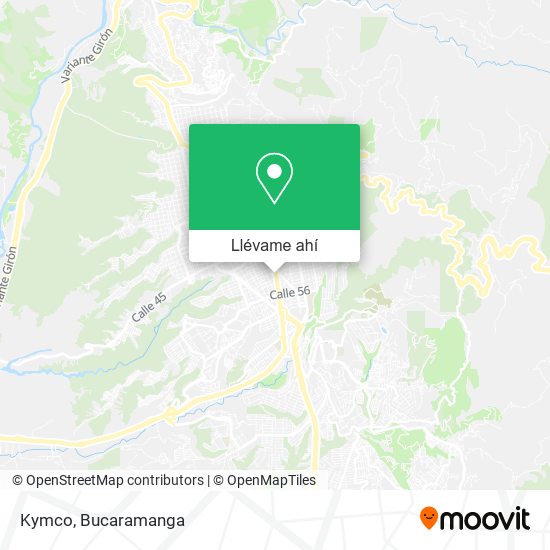Mapa de Kymco