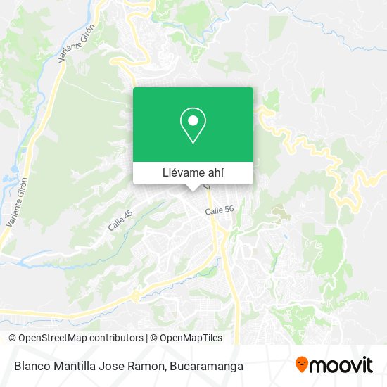 Mapa de Blanco Mantilla Jose Ramon