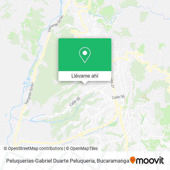 Mapa de Peluquerias-Gabriel Duarte Peluqueria
