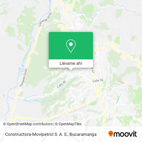 Mapa de Constructora-Movipetrol S. A. S.