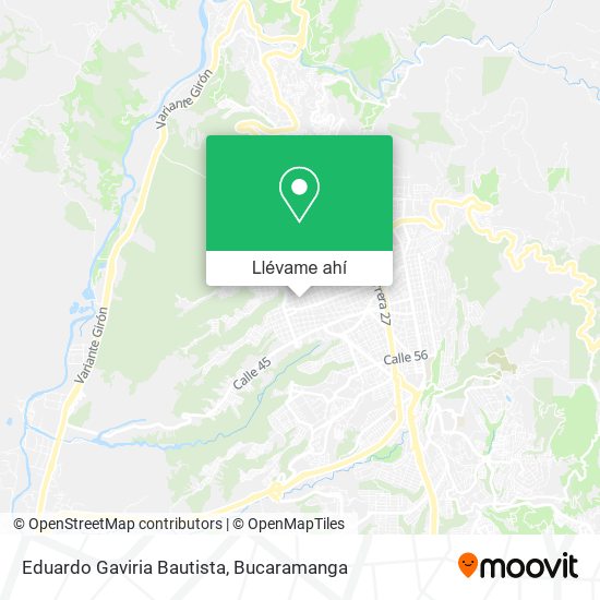 Mapa de Eduardo Gaviria Bautista
