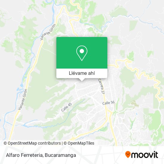 Mapa de Alfaro Ferreteria