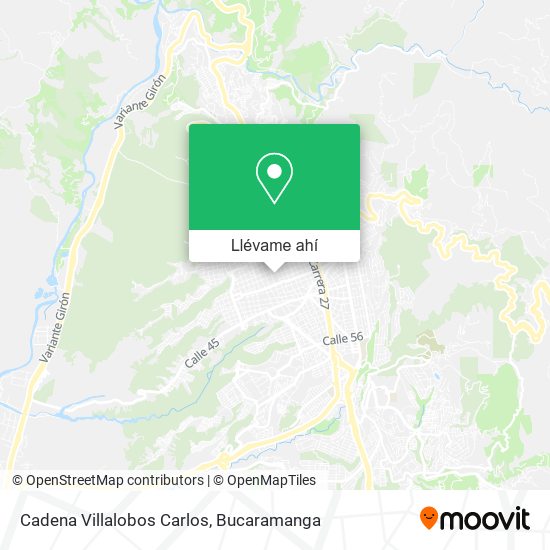 Mapa de Cadena Villalobos Carlos
