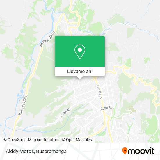 Mapa de Alddy Motos