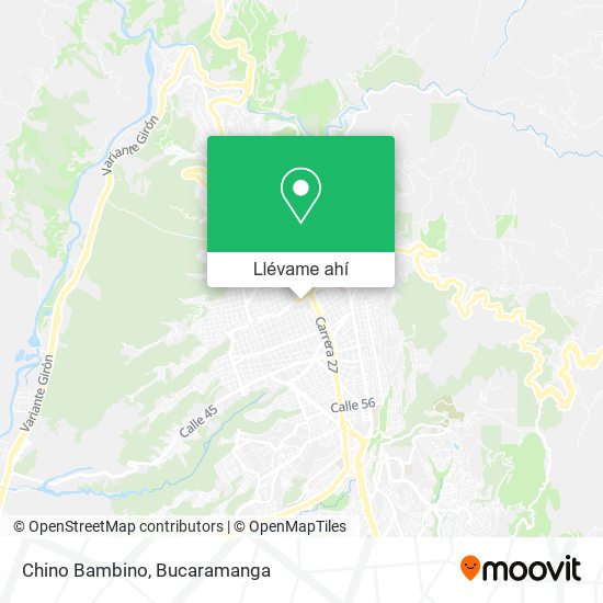 Mapa de Chino Bambino