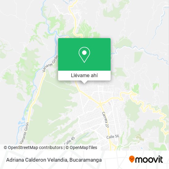 Mapa de Adriana Calderon Velandia