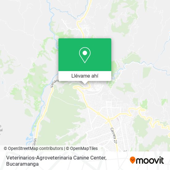 Mapa de Veterinarios-Agroveterinaria Canine Center