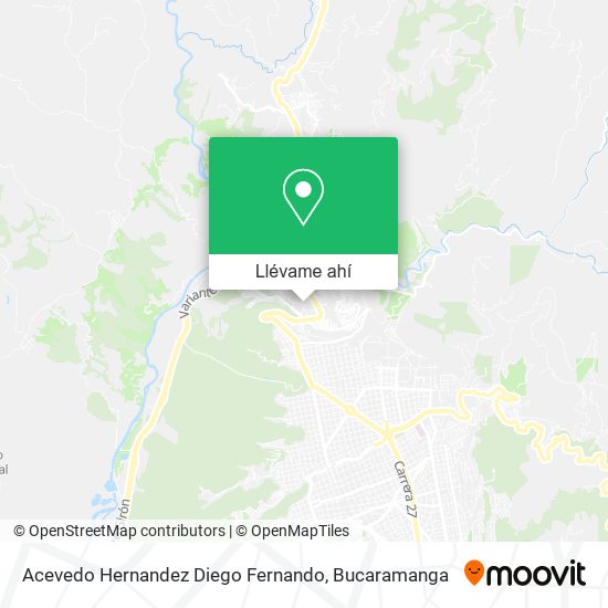 Mapa de Acevedo Hernandez Diego Fernando
