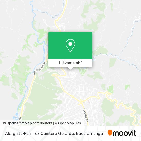 Mapa de Alergista-Ramirez Quintero Gerardo