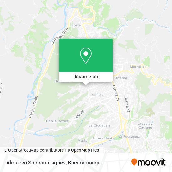 Mapa de Almacen Soloembragues