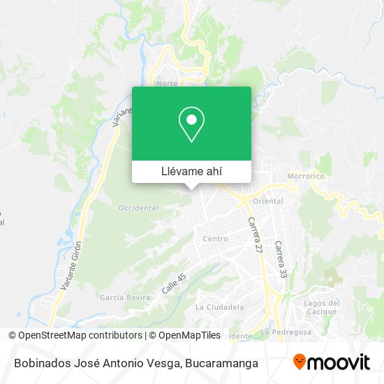 Mapa de Bobinados José Antonio Vesga