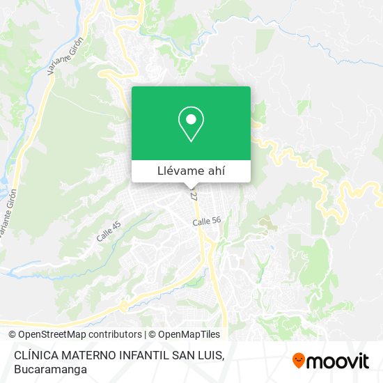 Mapa de CLÍNICA MATERNO INFANTIL SAN LUIS