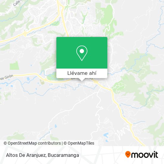 Mapa de Altos De Aranjuez