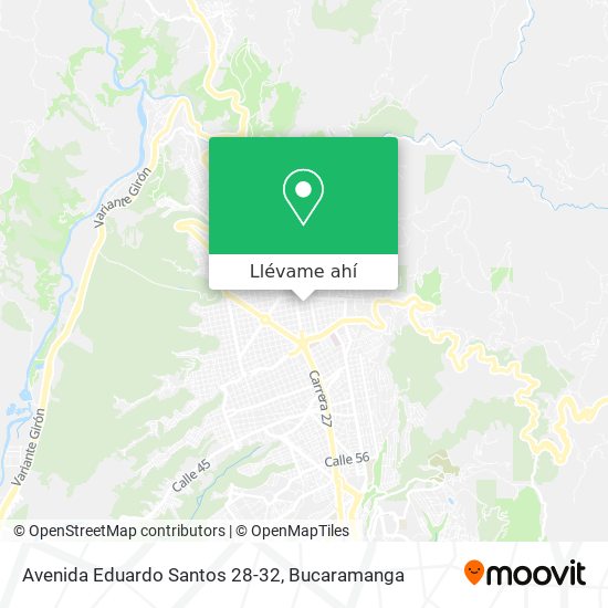 Mapa de Avenida Eduardo Santos 28-32