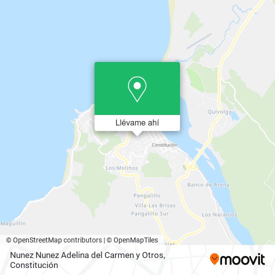 Mapa de Nunez Nunez Adelina del Carmen y Otros