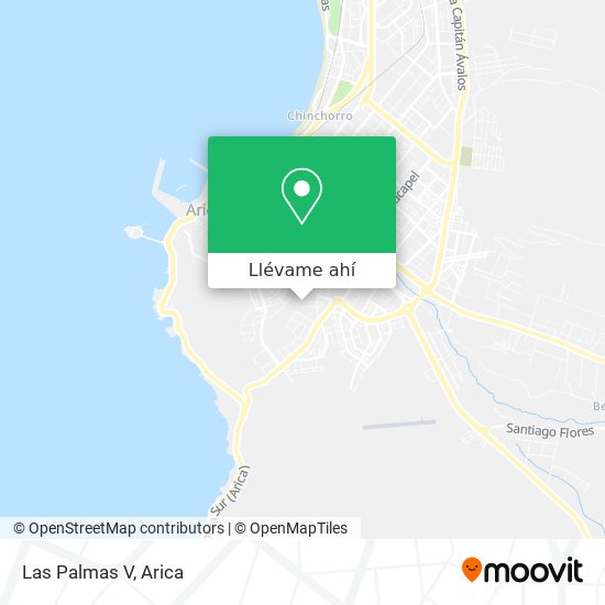 Mapa de Las Palmas V