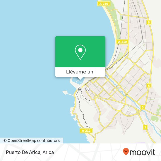 Mapa de Puerto De Arica