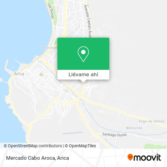 Mapa de Mercado Cabo Aroca