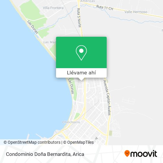 Mapa de Condominio Doña Bernardita