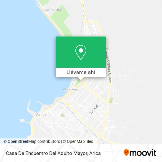 Mapa de Casa De Encuentro Del Adulto Mayor