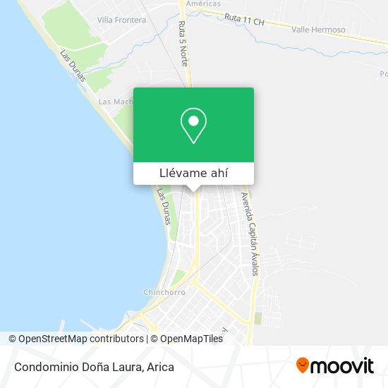 Mapa de Condominio Doña Laura
