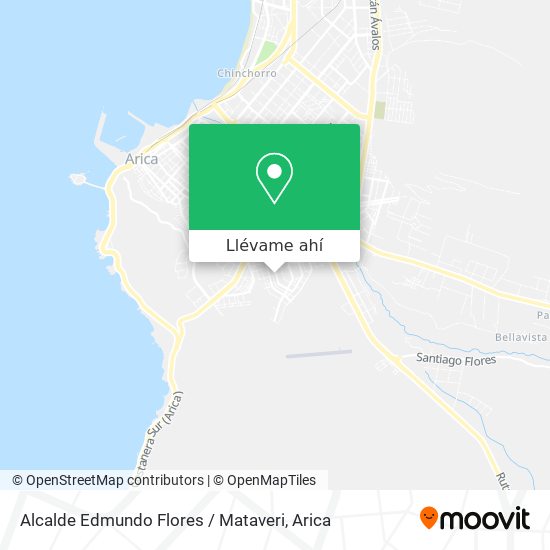 Mapa de Alcalde Edmundo Flores / Mataveri