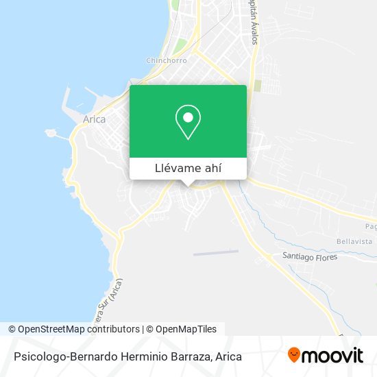 Mapa de Psicologo-Bernardo Herminio Barraza