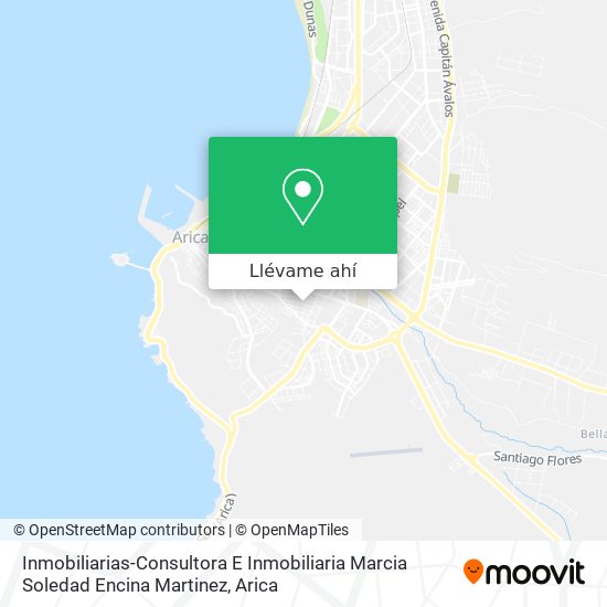 Mapa de Inmobiliarias-Consultora E Inmobiliaria Marcia Soledad Encina Martinez