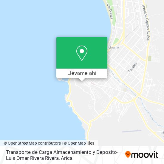 Mapa de Transporte de Carga Almacenamiento y Deposito-Luis Omar Rivera Rivera