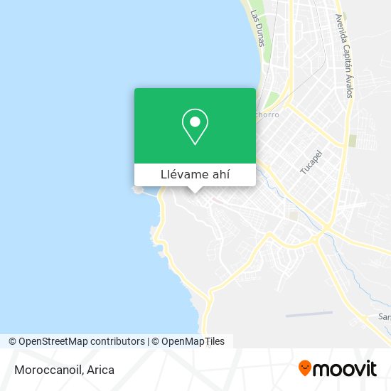 Mapa de Moroccanoil