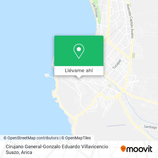 Mapa de Cirujano General-Gonzalo Eduardo Villavicencio Suazo