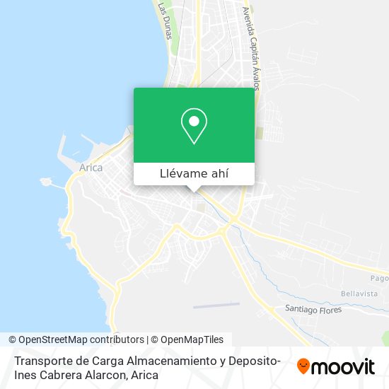 Mapa de Transporte de Carga Almacenamiento y Deposito-Ines Cabrera Alarcon