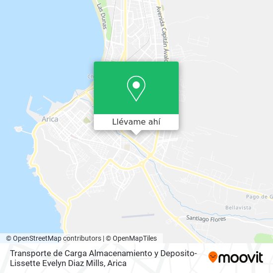 Mapa de Transporte de Carga Almacenamiento y Deposito-Lissette Evelyn Diaz Mills