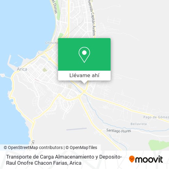 Mapa de Transporte de Carga Almacenamiento y Deposito-Raul Onofre Chacon Farias